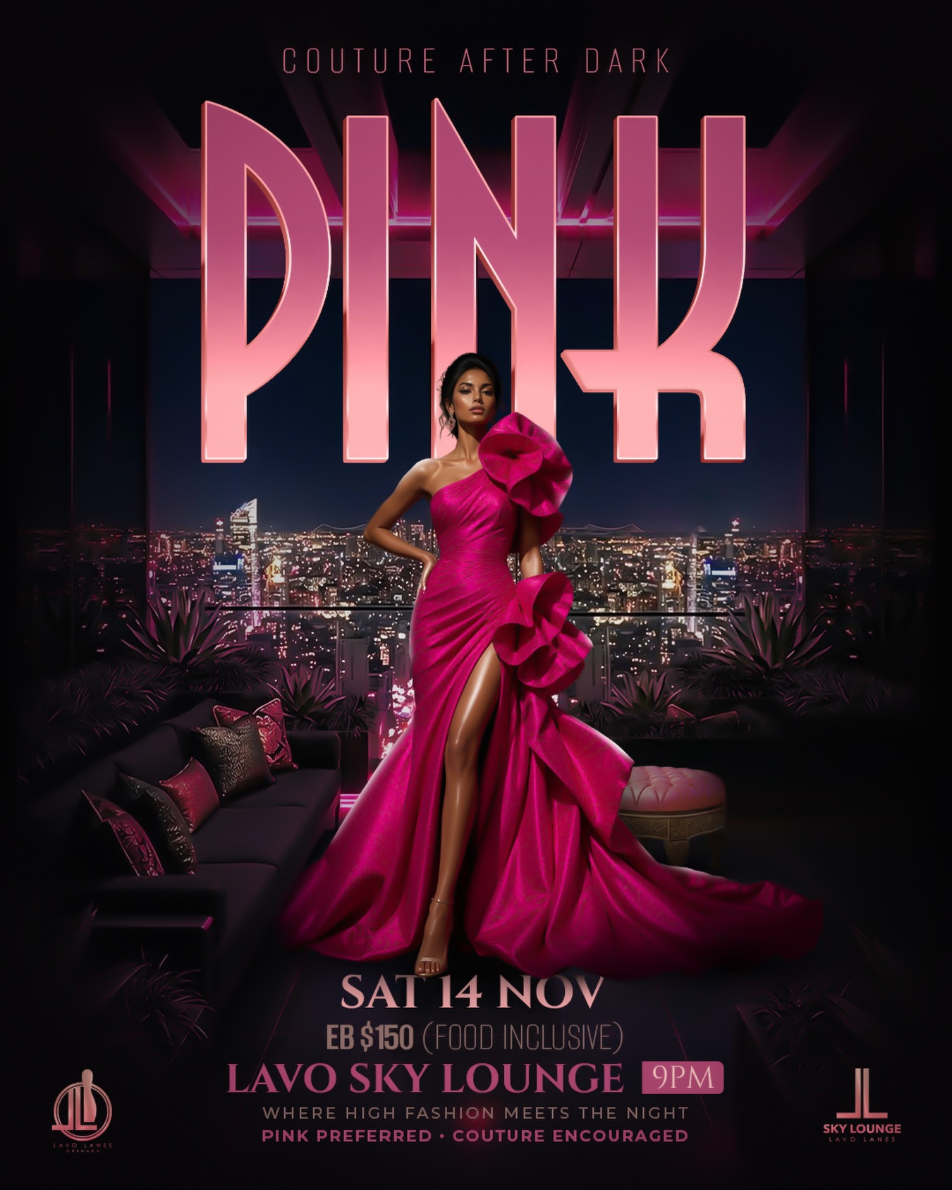 PINK โ COUTURE AFTER DARK | Nov 14th, 2026
